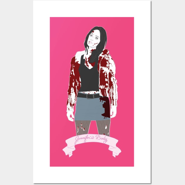 Jennifer's Body Wall Art by attackofthegiantants